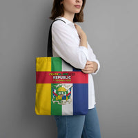 Central African Republic Tote Bag Happy Republic Day - Wonder Print Shop