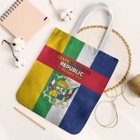 Central African Republic Tote Bag Happy Republic Day - Wonder Print Shop