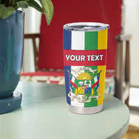 Personalized Central African Republic Tumbler Cup Happy Republic Day - Wonder Print Shop