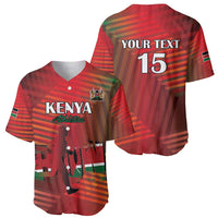 Kenya Athletics Baseball Jersey Run Faster - Wonder Print Shop