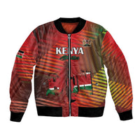 Kenya Athletics Bomber Jacket Run Faster - Wonder Print Shop