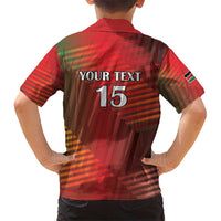 Kenya Athletics Kid Hawaiian Shirt Run Faster - Wonder Print Shop