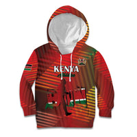 Kenya Athletics Kid Hoodie Run Faster - Wonder Print Shop