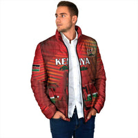 Kenya Athletics Padded Jacket Run Faster - Wonder Print Shop