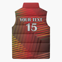 Kenya Athletics Sleeveless Puffer Jacket Run Faster - Wonder Print Shop