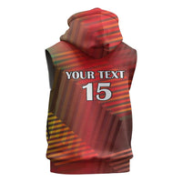 Kenya Athletics Sleeveless Zip Hoodie Run Faster - Wonder Print Shop