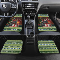 Scotland Christmas Car Mats Scottish Terrier - Nollaig Chridheil - Wonder Print Shop