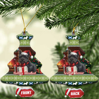 Scotland Christmas Ceramic Ornament Scottish Terrier - Nollaig Chridheil - Wonder Print Shop