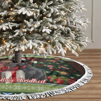 Scotland Christmas Tree Skirt Scottish Terrier - Nollaig Chridheil - Wonder Print Shop