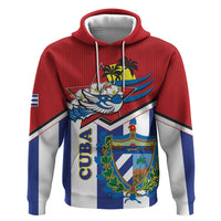 Cuba Independence Day Hoodie Cuban Trogon Mix Hedychium Coronarium - Wonder Print Shop