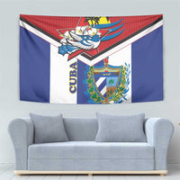 Cuba Independence Day Tapestry Cuban Trogon Mix Hedychium Coronarium - Wonder Print Shop