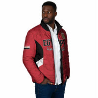 Custom Egypt Football Padded Jacket Pharaohs Road To The World 2026 - Wonder Print Shop