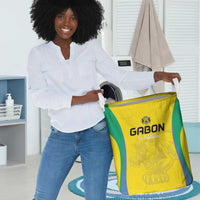 Gabon Football Laundry Basket Go Champions Les Pantheres - Wonder Print Shop