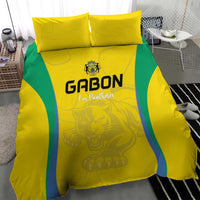 Gabon Football Bedding Set Go Champions Les Pantheres - Wonder Print Shop