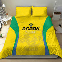 Gabon Football Bedding Set Go Champions Les Pantheres - Wonder Print Shop
