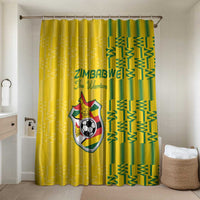 Zimbabwe Football Bathroom Set Come On Warriors - Kente Pattern LT15