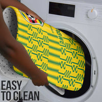 Zimbabwe Football Bathroom Set Come On Warriors - Kente Pattern LT15