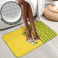 Zimbabwe Football Bathroom Set Come On Warriors - Kente Pattern LT15