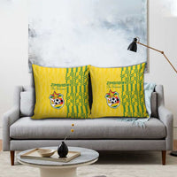 Zimbabwe Football Pillow Cover Come On Warriors - Kente Pattern - Wonder Print Shop