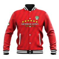 Custom Equatorial Guinea Football Baseball Jacket Go Nzalang Nacional Go - Wonder Print Shop