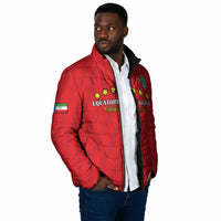 Custom Equatorial Guinea Football Padded Jacket Go Nzalang Nacional Go - Wonder Print Shop