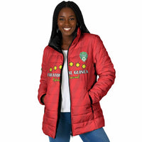 Custom Equatorial Guinea Football Padded Jacket Go Nzalang Nacional Go - Wonder Print Shop