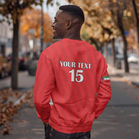 Custom Equatorial Guinea Football Sweatshirt Go Nzalang Nacional Go - Wonder Print Shop