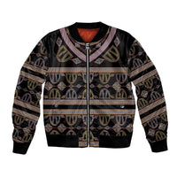 Cameroon Bomber Jacket Toghu Pattern Heritage