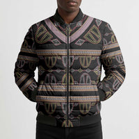 Cameroon Bomber Puffer Jacket Toghu Pattern Heritage