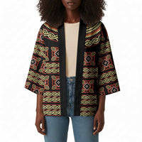 Cameroon Traditional Pattern Kimono Bamenda Royal Toghu