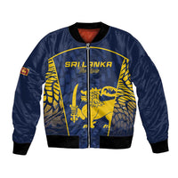 Custom Sri Lanka Cricket Bomber Jacket Go Champions Lions