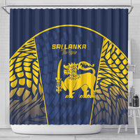Sri Lanka Cricket Shower Curtain Go Champions Lions