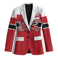 Custom Denmark Ice Hockey 2026 Blazer Fight for Glory Red Jersey
