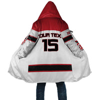 Custom Denmark Ice Hockey 2026 Cloak Fight for Glory White Jersey