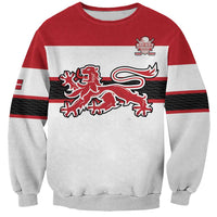 Custom Denmark Ice Hockey 2026 Sweatshirt Fight for Glory White Jersey