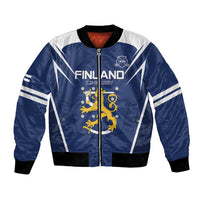 Custom Finland Ice Hockey 2026 Bomber Jacket Suomi Suomi Suomi