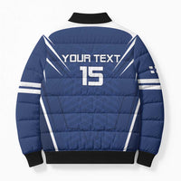 Custom Finland Ice Hockey 2026 Bomber Puffer Jacket Suomi Suomi Suomi