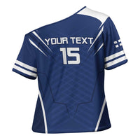 Custom Finland Ice Hockey 2026 Cross Shoulder Shirt Suomi Suomi Suomi
