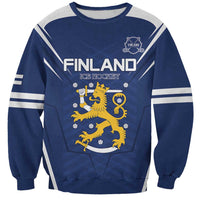 Custom Finland Ice Hockey 2026 Sweatshirt Suomi Suomi Suomi