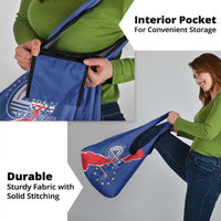 Happy Cape Verde Independence Day Grocery Bag Coat Of Arms With Map