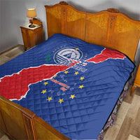 Happy Cape Verde Independence Day Quilt Coat Of Arms With Map