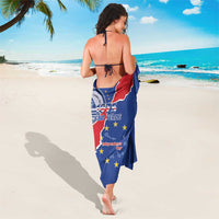 Happy Cape Verde Independence Day Sarong Coat Of Arms With Map