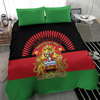 Malawi Independence Day Bedding Set Coat Of Arms Flag Style