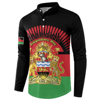 Personalized Malawi Independence Day Button Sweatshirt Coat Of Arms Flag Style