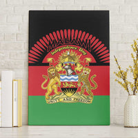 Malawi Independence Day Canvas Wall Art Coat Of Arms Flag Style