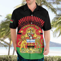 Personalized Malawi Independence Day Hawaiian Shirt Coat Of Arms Flag Style