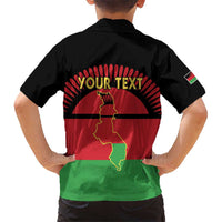 Personalized Malawi Independence Day Kid Hawaiian Shirt Coat Of Arms Flag Style