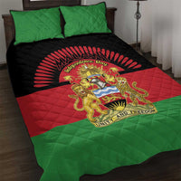 Malawi Independence Day Quilt Bed Set Coat Of Arms Flag Style