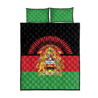 Malawi Independence Day Quilt Bed Set Coat Of Arms Flag Style