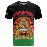 Personalized Malawi Independence Day T Shirt Coat Of Arms Flag Style